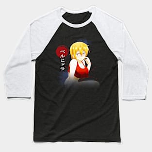 Demon Duo Delight Staz & Fuyumi Fan Art Tee Baseball T-Shirt